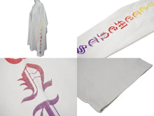 画像をギャラリービューアに読み込む, VETEMENTS ヴェトモン ディグレイド ゴシックロゴ 長袖Tシャツ UE51TR660W サイズL ブラック 袖プリント 美品 中古 4c074974