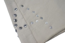 Load image into Gallery viewer, 極美品 ASTRUM アストルム フレア スウェットパンツ キナリ コットン アイボリー ホワイト シルバー金具 サイズM 中古 4c074978