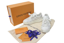 画像をギャラリービューアに読み込む, LOUIS VUITTON ルイヴィトン Time Out Sneaker タイムアウトスニーカー モノグラムジャガード ラバー サイズ37 良品 中古 4c075015