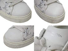 画像をギャラリービューアに読み込む, LOUIS VUITTON ルイヴィトン Time Out Sneaker タイムアウトスニーカー モノグラムジャガード ラバー サイズ37 良品 中古 4c075015