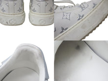 画像をギャラリービューアに読み込む, LOUIS VUITTON ルイヴィトン Time Out Sneaker タイムアウトスニーカー モノグラムジャガード ラバー サイズ37 良品 中古 4c075015
