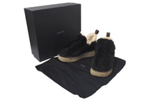 画像をギャラリービューアに読み込む, AMIRI アミリ FAUX FUR MALIBU ANKLE BOOTS フェイクファー マリブアンクルローカットブーツ AW23MFB004 ブラック 美品 中古 4c075023
