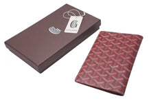 Load image into Gallery viewer, GOYARD ゴヤール フラグメントケース カードケース レッド PVCコーティングキャンバス 美品 中古 4c075035