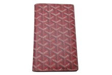 Load image into Gallery viewer, GOYARD ゴヤール フラグメントケース カードケース レッド PVCコーティングキャンバス 美品 中古 4c075035