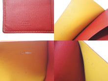 Load image into Gallery viewer, GOYARD ゴヤール フラグメントケース カードケース レッド PVCコーティングキャンバス 美品 中古 4c075035
