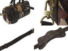 Load image into Gallery viewer, 極美品 LOUIS VUITTON ルイヴィトン キーポル バンドリエール25 ポートレート キッドスーパー ハンドバッグ モノグラム M46678 中古 4c075055