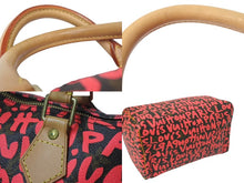 Load image into Gallery viewer, 極美品 LOUIS VUITTON ルイヴィトン モノグラム グラフィティ スピーディ30 ハンドバッグ M93704 ピンク PVC ヌメ革 中古 4c075058