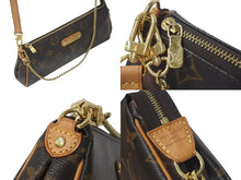 画像をギャラリービューアに読み込む, 極美品 LOUIS VUITTON ルイヴィトン エヴァ ワンショルダーバッグ M95567 モノグラム ブラウン ゴールド金具 美品 中古 4c075061