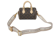 画像をギャラリービューアに読み込む, 新品同様 LOUIS VUITTON ルイヴィトン スピーディ バンドリエール20 2WAY ショルダーバッグ M46222 ブラウン ゴールド金具 中古 4c075062