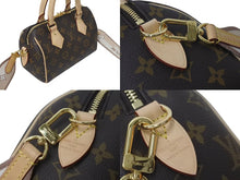 画像をギャラリービューアに読み込む, 新品同様 LOUIS VUITTON ルイヴィトン スピーディ バンドリエール20 2WAY ショルダーバッグ M46222 ブラウン ゴールド金具 中古 4c075062