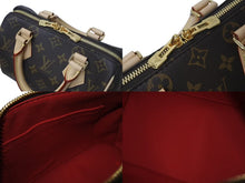 画像をギャラリービューアに読み込む, 新品同様 LOUIS VUITTON ルイヴィトン スピーディ バンドリエール20 2WAY ショルダーバッグ M46222 ブラウン ゴールド金具 中古 4c075062
