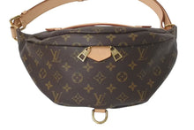 画像をギャラリービューアに読み込む, 極美品 LOUIS VUITTON ルイヴィトン ボディバッグ M43644 バムバッグ ブラウン モノグラムキャンバス 中古 4c075066