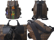 画像をギャラリービューアに読み込む, LOUIS VUITTON ルイヴィトン クリストファーPM リュック バックパック M45617 モノグラム LVフレンド ヴァージルアブロー 美品 中古 4c075067