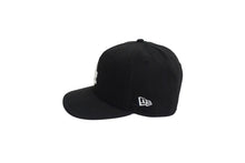 Load image into Gallery viewer, NEW ERA ニューエラ ロサンゼルス ドジャース キャップ LA DODGERS 59FIFTY FITTED ブラック ホワイト ウール 中古 4c075083