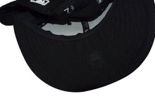 Load image into Gallery viewer, NEW ERA ニューエラ ロサンゼルス ドジャース キャップ LA DODGERS 59FIFTY FITTED ブラック ホワイト ウール 中古 4c075083