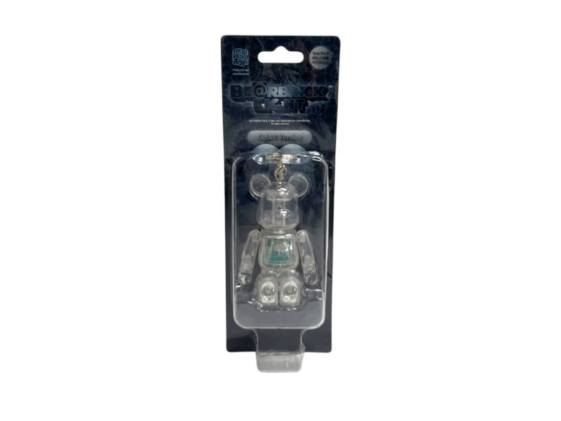 New, unused BE@RBRICK Bearbrick Light Keychain Keyring Clear Version Hobby Used 4c075089