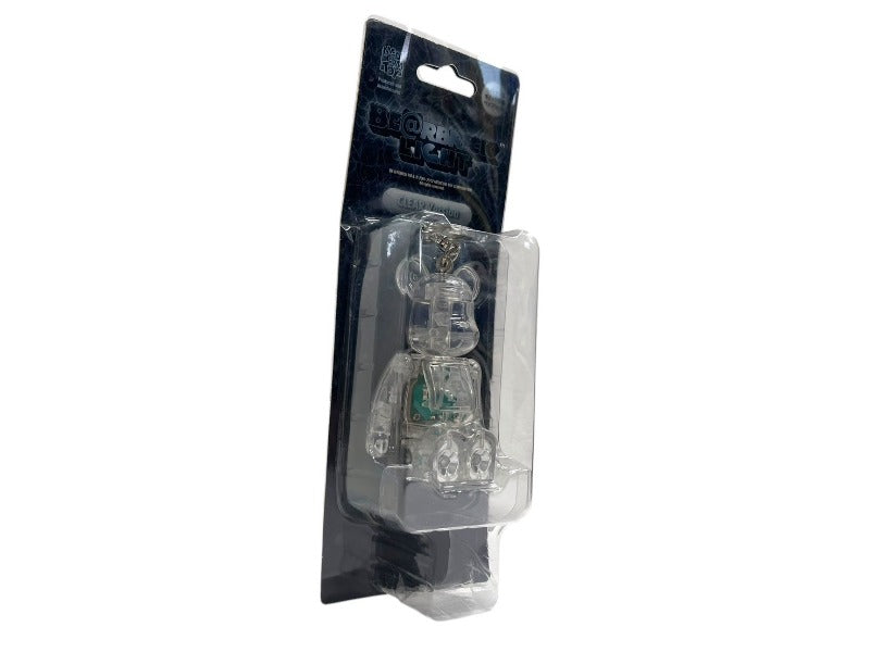 New, unused BE@RBRICK Bearbrick Light Keychain Keyring Clear Version Hobby Used 4c075089