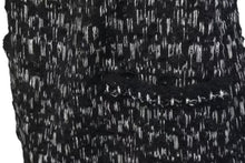 Load image into Gallery viewer, CHANEL シャネル ニットツイード ワンピース ウール ナイロン ブラック P42239W04983 サイズ 34 美品 中古 4c075093