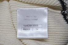 画像をギャラリービューアに読み込む, 極美品 CHANEL シャネル チルデンニット セーター P60639K46411 サイズ34 ココマーク Vネック ベージュ ブラック 中古 4c075095