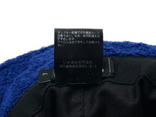 Load image into Gallery viewer, 極美品 CHANEL シャネル バケットハット ココマーク ロゴ WS4847 パイル地 サイズL ブルー 中古 4c075097