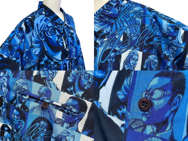 Very good condition PellePelle Marc Buchanan Button up shirt Button up shirt Blue XL Used 4c075099