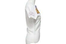 画像をギャラリービューアに読み込む, Christian Dior クリスチャンディオール マルチパッチ 半袖Tシャツ 1E12055350 サイズ36 ワッペン 缶バッジ ホワイト 美品 中古 4c075100