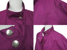 画像をギャラリービューアに読み込む, CHRISTIAN DIOR クリスチャンディオール ジャケット ブルゾン Y-TK03 ポリエステル ナイロン パープル サイズM 美品 中古 4c075110