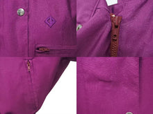画像をギャラリービューアに読み込む, CHRISTIAN DIOR クリスチャンディオール ジャケット ブルゾン Y-TK03 ポリエステル ナイロン パープル サイズM 美品 中古 4c075110