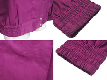画像をギャラリービューアに読み込む, CHRISTIAN DIOR クリスチャンディオール ジャケット ブルゾン Y-TK03 ポリエステル ナイロン パープル サイズM 美品 中古 4c075110