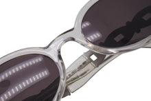 画像をギャラリービューアに読み込む, FENDI フェンディ サングラス SL7517 クリア シルバー ブランドロゴ プラスチック イタリア製 美品 中古 4c075117