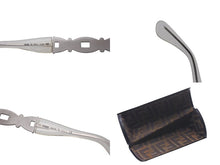 画像をギャラリービューアに読み込む, FENDI フェンディ サングラス SL7517 クリア シルバー ブランドロゴ プラスチック イタリア製 美品 中古 4c075117