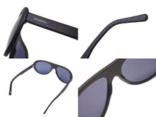 Load image into Gallery viewer, 新品同様 CHANEL シャネル サングラス 5018 c.555/91 サイズ57□17 135 ココマーク ブラック プラスチック イタリア製 中古 4c075121