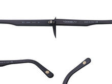 Load image into Gallery viewer, 新品同様 CHANEL シャネル サングラス 5018 c.555/91 サイズ57□17 135 ココマーク ブラック プラスチック イタリア製 中古 4c075121