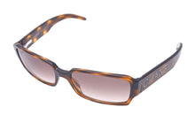 Load image into Gallery viewer, CHANEL シャネル サングラス 5060-B c.502/13 サイズ55□16 135 ココマーク ラインストーン ロゴ べっ甲カラー 美品 中古 4c075124