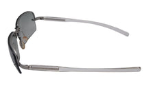 画像をギャラリービューアに読み込む, 極美品 PRADA プラダ サングラス SPR 71C 2AC-7N1 クリア シルバー プラスチック メタル ロゴ グラデーション 中古 4c075127