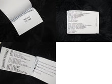 画像をギャラリービューアに読み込む, 極美品 CHROME HEARTS クロムハーツ ナイロンジャケット サイズM クロスパッチ ブラック レザー 裏起毛 中古 4c075136