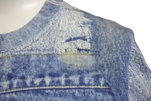Christian Dior Short sleeve T-shirt 1A12055021 Size 38 Denim all over print Galliano period Good used 4c075147
