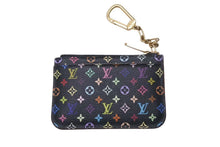 画像をギャラリービューアに読み込む, LOUIS VUITTON ルイヴィトン ポシェット クレ コインケース M93735 モノグラム マルチカラー PVC レザー ゴールド金具 美品 中古 4c075148