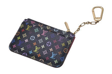 画像をギャラリービューアに読み込む, LOUIS VUITTON ルイヴィトン ポシェット クレ コインケース M93735 モノグラム マルチカラー PVC レザー ゴールド金具 美品 中古 4c075148