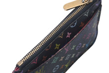 画像をギャラリービューアに読み込む, LOUIS VUITTON ルイヴィトン ポシェット クレ コインケース M93735 モノグラム マルチカラー PVC レザー ゴールド金具 美品 中古 4c075148