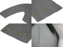 画像をギャラリービューアに読み込む, 極美品 ISSEY MIYAKE イッセイミヤケ プリーツ ジャケット JG31160 ポリエステル コットン モスグリーン イエロー M 中古 4c075150