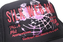 Load image into Gallery viewer, 新品未使用 Sp5der スパイダー SilkWebBankTrucker シルク ウェブ トラッカー キャップ 帽子 FW24 8E96854A コットン 中古 4c075158