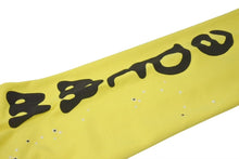 Load image into Gallery viewer, 新品未使用 SP5DER スパイダー Beluga ベルーガ スウェットパンツ SPPYB001 コットン イエロー ブラック ホワイト サイズM 中古 4c075165