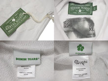 Load image into Gallery viewer, 新品未使用 DENIMTEARS デニムティアーズ コットンリース プルオーバースウェットパーカー フラワー ホワイト サイズXL 中古 4c075168