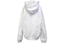 Load image into Gallery viewer, 新品未使用 DENIMTEARS デニムティアーズ コットンリース プルオーバースウェットパーカー フラワー ホワイト サイズXL 中古 4c075168