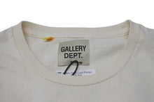 画像をギャラリービューアに読み込む, 新品未使用 GALLERY DEPT ギャラリーデプト CLASSIC LOGO クラシックロゴ 半袖Tシャツ USA製 コットン アイボリー サイズM 中古 4c075173
