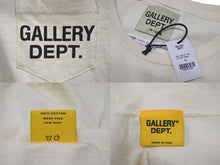画像をギャラリービューアに読み込む, 新品未使用 GALLERY DEPT ギャラリーデプト CLASSIC LOGO クラシックロゴ 半袖Tシャツ USA製 コットン アイボリー サイズM 中古 4c075173