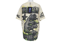 画像をギャラリービューアに読み込む, 新品未使用 HELLSTAR ヘルスター 24SS WAR READY 半袖Ｔシャツ ベージュ プリント ウォー レディ トップス サイズS 中古 4c075176