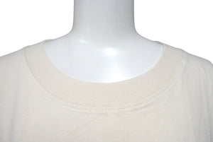 新品未使用 HELLSTAR ヘルスター スポーツ ファミリー プリント 半袖Ｔシャツ アイボリー トップス サイズXL 中古 4c075178