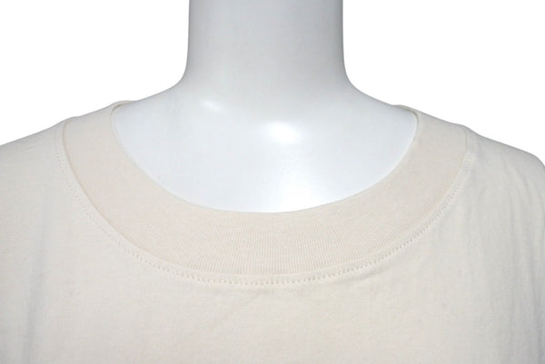 新品未使用 HELLSTAR ヘルスター スポーツ ファミリー プリント 半袖Ｔシャツ アイボリー トップス サイズXL 中古 4c075178